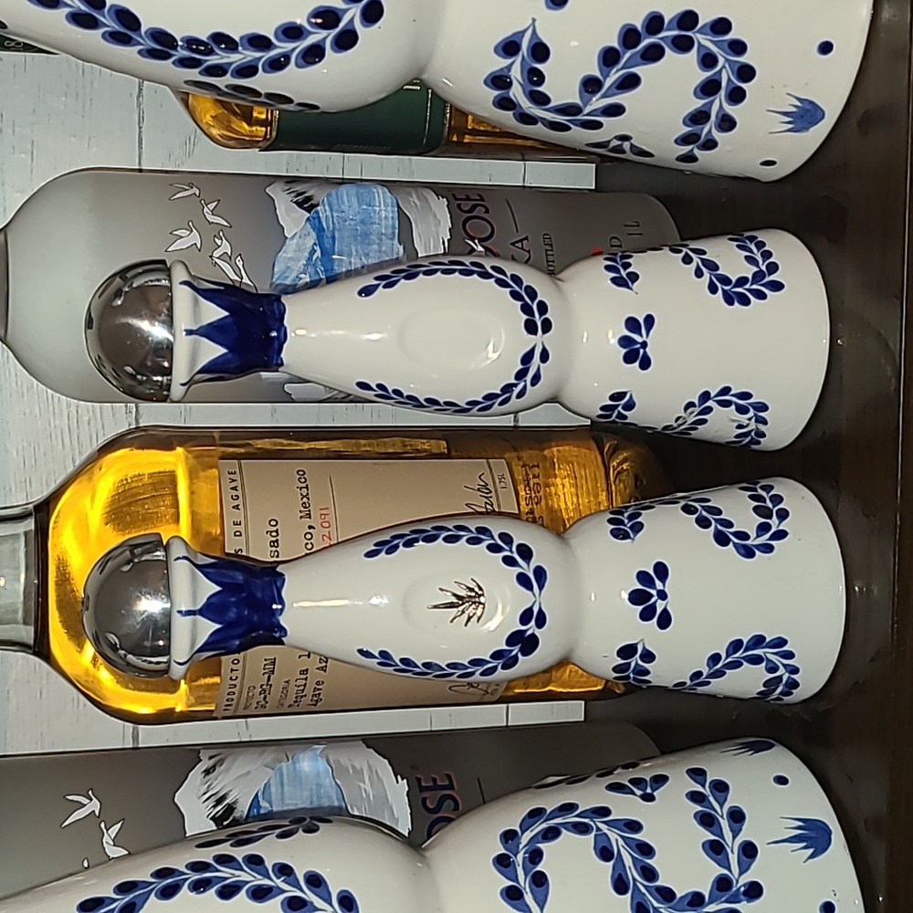 empty clase azul bottle